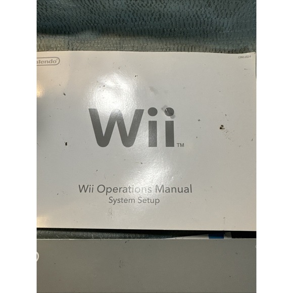 Nintendo Wii Operations Manual Channels andSettings Instruction And System Setup - Picture 3 of 6